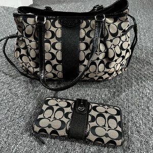 Coach Purse and Wallet